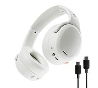 Skullcandy Crusher ANC 2 Casque Supra-Auriculaire à Suppression de Bruit sans Fil avec Basses Sensorielles, Extra Charging Cable, Autonomie 50 h, Skull-iQ, Compatible Alexa, Compatible Bluetooth, Bone