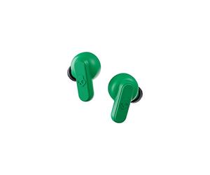 Skullcandy Dime Écouteurs Intra-Auriculaires sans Fil, Autonomie 12 h, Microphone, Compatibles iPhone + Android + Appareils Bluetooth - Bleu/Vert
