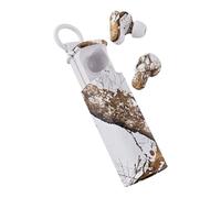 Skullcandy Dime Evo in-Ear Wireless Earbuds, 36 HR Battery, Microphone, Works with iPhone Android and Bluetooth Devices - Realtree Edge White