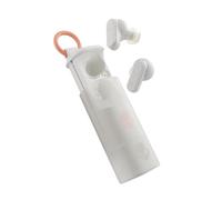 Skullcandy Dime Evo in-Ear Wireless Earbuds, 36 HR Battery, Microphone, Works with iPhone Android and Bluetooth Devices - Bone Orange