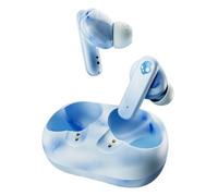 Skullcandy Écouteurs sans fil Ecobuds – 8 h d’autonomie, étui sans batterie, micro – Glacier