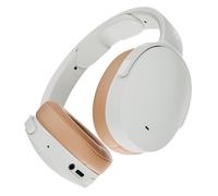 Skullcandy Hesh ANC Casque Circum-Auriculaire Bluetooth sans Fil, Suppression Active du Bruit, 22 Heures d’Autonomie, Conception Légère et Pliable - Blanc