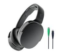 Skullcandy Hesh Evo Casque Supra-Auriculaire sans Fil, Extra Charging Cable, Autonomie 36 h, Microphone, Compatible iPhone, Android, Appareils Bluetooth - Noir