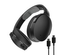 Skullcandy Hesh Evo Casque Supra-Auriculaire sans Fil, Autonomie 36 h, Microphone, Compatible iPhone + Android + Appareils Bluetooth - Noir