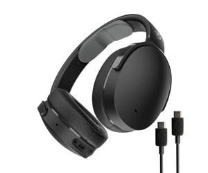 Skullcandy Hesh Evo Casque Supra-Auriculaire sans Fil, Autonomie 36 h, Microphone, Compatible iPhone + Android + Appareils Bluetooth - Noir