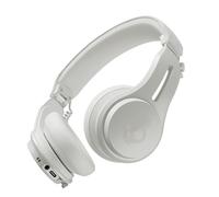 Skullcandy Icon ANC Casque Supra-Auriculaire Bluetooth sans Fil, Suppression Active du Bruit, 60 Heures d’Autonomie, Résistance à l’Eau et la Sueur, Pliable, Résistant, Voyage - Blanc