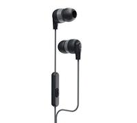 Skullcandy Ink'd+ Écouteurs Intra-Auriculaires Filaires, Microphone, Compatibles Appareils Bluetooth + Ordinateurs - Noir