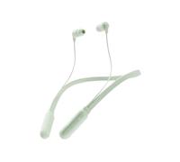 Skullcandy Ink'd+ Écouteurs intra-auriculaires sans fil avec microphone, connectivité Bluetooth, autonomie de 8 heures, charge rapide, écouteurs à isolation phonique, tour de cou léger, vert/sauge