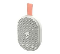 Skullcandy Ounce+ Wireless Enceinte Bluetooth Portable, Étanchéité IPX7, 16 Heures d’Autonomie, Stéréo True Wireless, Sangle Intégrée pour se Déplacer et Utiliser en Extérieur - Bone/Orange
