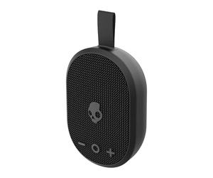 Skullcandy Ounce+ Wireless Enceinte Bluetooth Portable, Étanchéité IPX7, 16 Heures d’Autonomie, Stéréo True Wireless, Sangle Intégrée pour se Déplacer et Utiliser en Extérieur - Noir