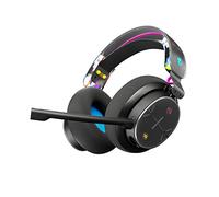 Skullcandy PLYR Casque de Gaming Multiplateforme Supra-Auriculaire Filaire, Perception Sonore Optimisée, Autonomie 24 h, Microphone IA, Compatible Xbox + Playstation + PC - Noir