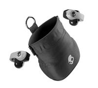 Skullcandy Push 720 Écouteurs Bluetooth Ouverts sans Fil étanches à Clipser Design léger 30 Heures de Batterie Pochette de Chargement sans Fil Microphone pour iPhone Android Chromé