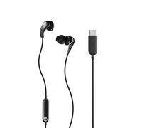 Skullcandy Set USB-C Écouteurs Intra-Auriculaires Filaires, Microphone, Compatibles Appareils Android + Ordinateurs - Noir