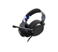 Skullcandy SLYR PRO - Micro-casque - circum-aural - filaire - USB, jack 3,5mm - isolation acoustique - digi hype noir