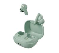Skullcandy Smokin' Buds Écouteurs sans fil Bluetooth, isolation phonique, jusqu'à 20 heures de batterie, IPX4 résistants à la transpiration et à l'eau, microphone pour iPhone et Android, sauge
