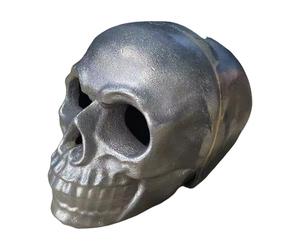 Skulls Fire Pit - Registres De Crâne Réutilisables | Accessoires De Fosse Incendie Réaliste Preuve Du Feu | Pierres De Feu Infestées Pour Décor De Feu De Camp | Spooky Skull Log Pour Firepit