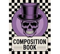 Skulls Halloween Composition Book: 120 Pages Notebook, with Pastelcartoon Cover Design, ideal for Drawing, Creative Writing, Ideas, Students, Teens, ... Cover Design, ideal for Drawing, Creative Wr