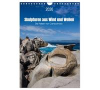 Skulpturen aus Wind und Wellen (Wandkalender 2026 DIN A4 hoch), CALVENDO Monatskalender: Die Felsskulpturen von Campomoro