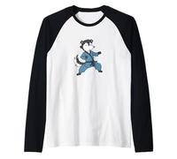 Skunk Fait du karaté Manche Raglan