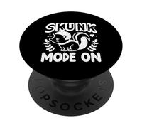 Skunk Mode on Humeur Sarcastique activée puante ||- PopSockets PopGrip Adhésif