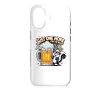 Skunk Rigolo et bière - Allez, Une dernière tournée ! Coque pour iPhone 17