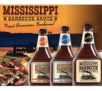 SKUURTFR 3 Sorten Mississippi BBQ Grillsauce Marinade 3er Vorteilspaket 5,4 kg