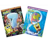 SKUURTFR SpongeBob SquarePants: The Complete Seventh & Eighth Seasons 2-Pack DVD Collection (Season 7 and 8) [Sponge Bob Square Pants]