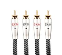 SKW Câble audio haut de gamme série WG 2RCA vers 2RCA 3 m