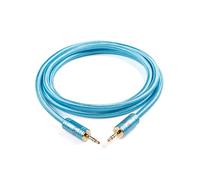 SKW Câble AUX 3.5mm vers 6.35mm 2m, pour Subwoofer, Voiture, Enceintes Actives et Connexions Audio