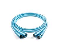 SKW Câble Microphone XLR Mâle vers Femelle 1.5m, pour Studio, Sonorisation, Régie et Connexions Audio Professionnelles (1 Paire)