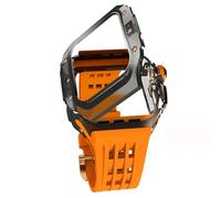 SKXMOD Kit de modification de luxe Glacier pour iWatch Series 9 8 7 6 5 4 SE - Coque transparente pour Apple Watch Series 44 mm 45 mm - Accessoires de bracelet de rechange, 44MM, Agate