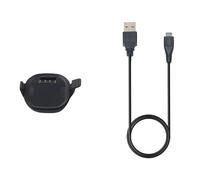 SKXMOD Station de chargement USB pour Garmin Forerunner 10 GPS Running Smartwatch Horloge Chargeur Smart Watch pour Forerunner 15 Chargeur USB, Polycarbonate, Agate