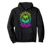 Sky Above Earth Below Peace Within Yoga Astronaute Zen Om Sweat à Capuche