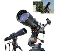 Sky and Earth Refraction Astronomical Telescope for Kids Outdoor Stargazing Moon Watching, 6X30 Optical Finder Mirror Multi-Layer Broadband Coating WOWCSXWC