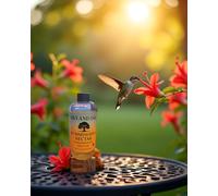 Sky and Oak Concentré de nectar de colibri - Flacon de 473,6 g - Sans colorant, stable, fait 1,8 l - Fabriqué à la main aux États-Unis