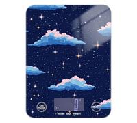 Sky and Stars Balance de mesure moderne pour aliments de cuisson 5 kg/5 g avec 4 unités pour la cuisson des épices régimes (piles non incluses)
