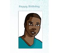 Sky blue cartes d'anniversaire pour maman "lot'of happiness s lot de 6