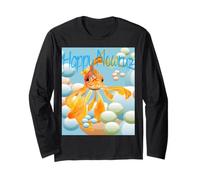 Sky-Blue Souhaite Un Joyeux Poisson Rouge de Norouz Manche Longue