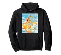 Sky-Blue Souhaite Un Joyeux Poisson Rouge de Norouz Sweat à Capuche