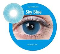 Sky Blue (Super Naturals) LEN$ Color Contact Lense$ Lentille$ de couleur 1 year