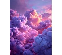 Sky Color,1000-piece Puzzle,Paper Puzzles for Children and Adults,Educational Game Toys,Wall Decoration Gifts,26x38cm