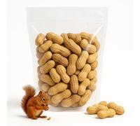 Sky Ecommerce Crazy Nuts | Cacahuètes brutes cultivées aux États-Unis entières en coquille pour oiseaux et écureuils, 4,5 kg | Cacahuètes entières en coquille pour oiseaux, cacahuètes animales dans la