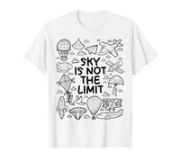 Sky is Not the Limit - Design passionné d'aviation T-Shirt