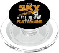 Sky is Not The Limit Its My Playground RC Plane PopSockets PopGrip pour MagSafe