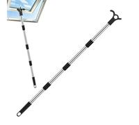 sky light Hook - Removable Steel Opening Rod, Roof Window Control Pole | Stainless Steel High Roof Window Opening Pole for Living Room Hatch Attic Stairs Elderly Homeowners