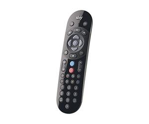 Sky Q Télécommande vocale Originale - Compatible avec Sky Q 1 to ou 2 to Box Plus la Sky Q Mini Box - Noir - SKY135