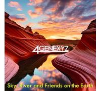 Sky,River and Friends on the Earth