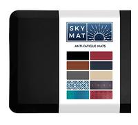 Sky Solutions Tapis de Cuisine rembourré, antidérapant, absorbable et Anti-Fatigue pour Sol de Cuisine, Bureau Debout, Bureau et Garage (50,8 x 81,3 x 1,9 cm, Noir)