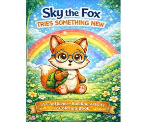 Sky the Fox Tries Something New: A Confidence-Building Coloring & Activity Book to Help Kids Try New Things, Overcome Fear, and Build Courage