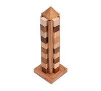 Sky Tower - Gratte-ciel - Puzzle 3D - Jeu de réflexion - Jeu de puzzle - Jeu de patience - Jeu de logique en bois
